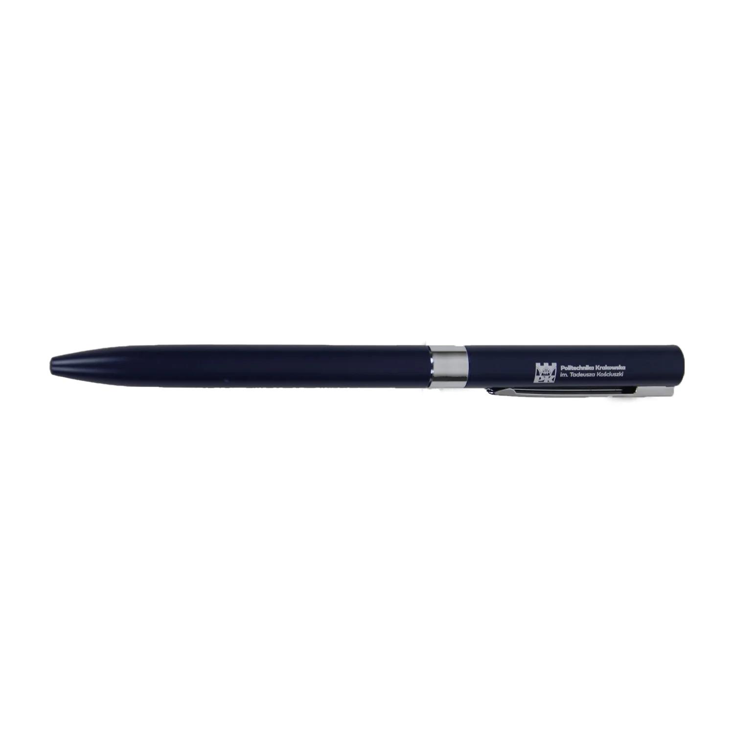 Metal pen - Cracow University of Technology Store Metal pen with Cracow University of Technology logo