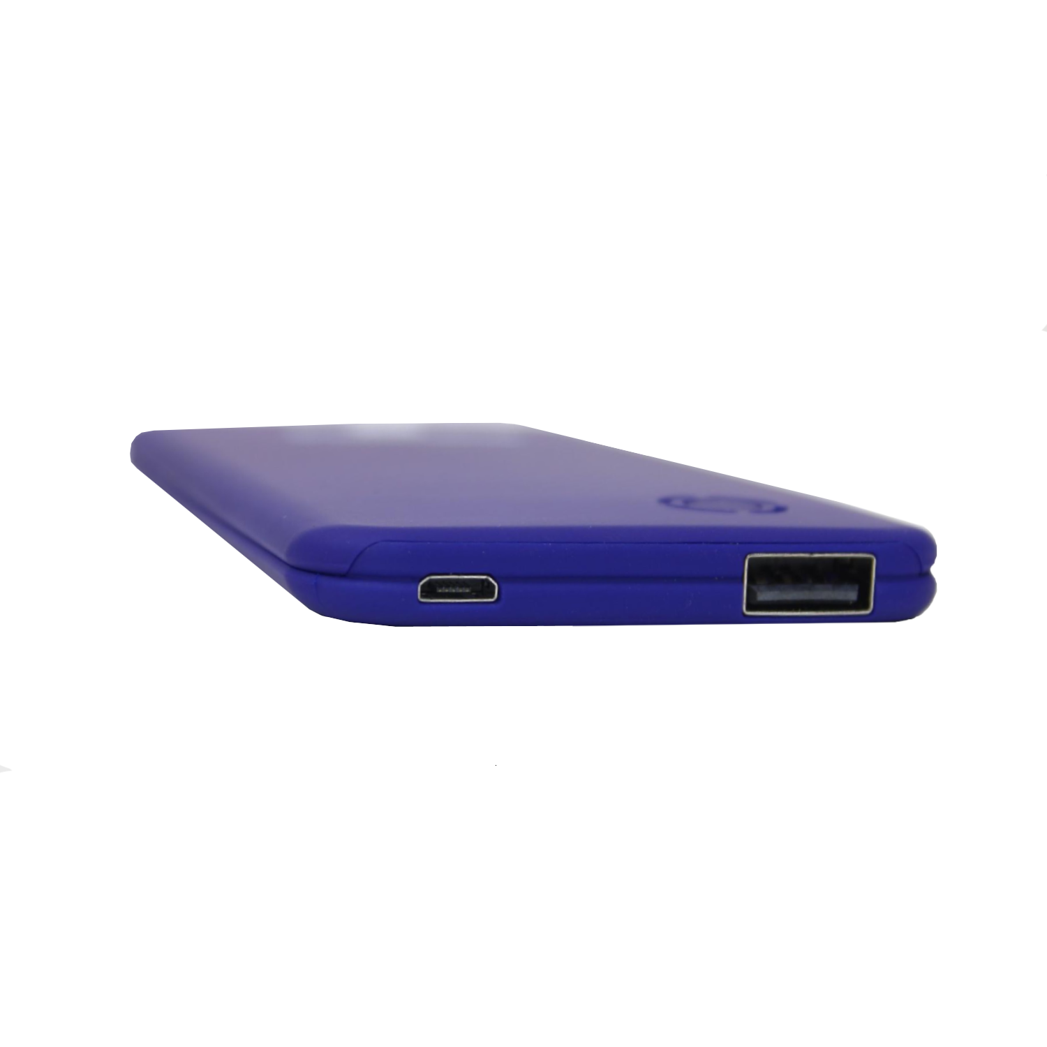 4000 mAh powerbank - Cracow University of Technology Store 4000 mAh powerbank with Cracow University of Technology logo - angled view