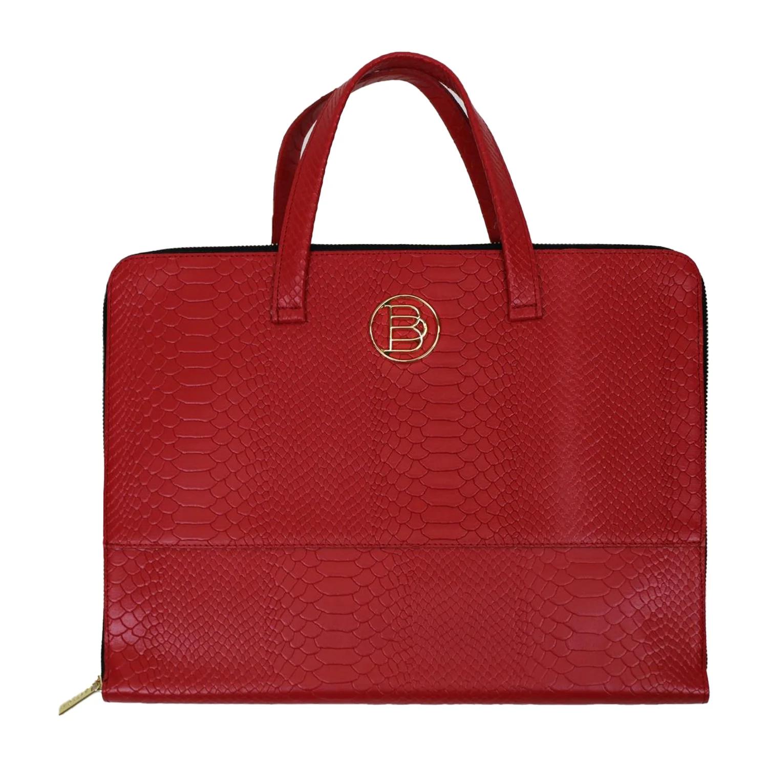 BATYCKI laptop bag - Cracow University of Technology Store BATYCKI laptop bag red with Cracow University of Technology logo inside