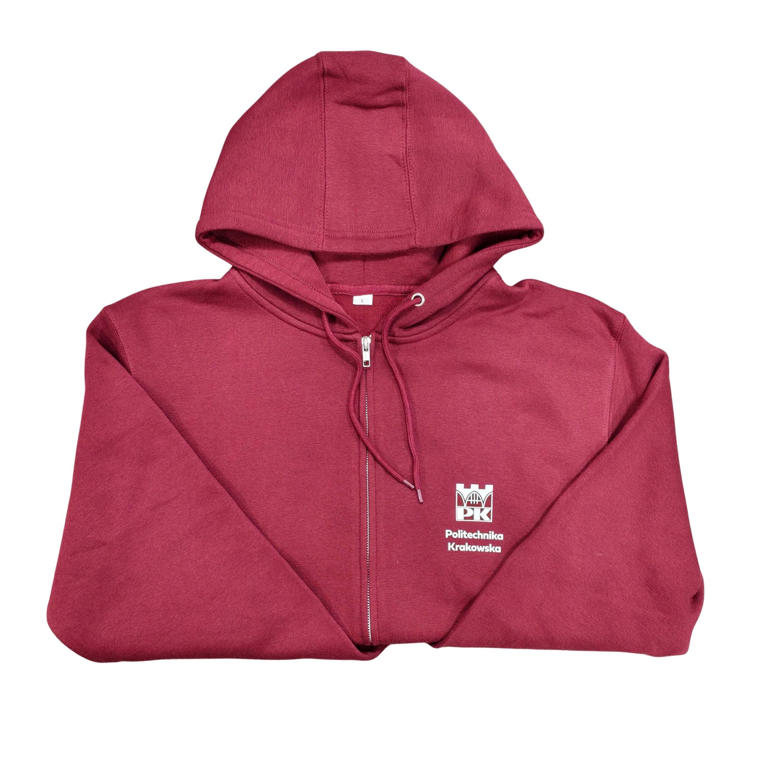 Bluza rozpinana z logo PK - Sklep Politechniki Krakowskiej Bluza rozpinana z logo PK - obrazek 2